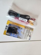 KABEL RCA CHINCH ŻÓŁTY BIAŁY CZERWONY PLUS KOSTKA EURO PRZEJŚCIÓWKA WATSON