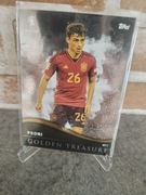 Topps match attax euro 2024 Pedri  Golden treasure GT7