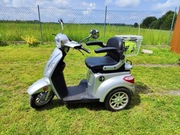 Skuter inwalidzki trójkołowy elektryczny