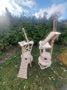 Drapak dla kota drewniany