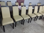 Drewniane solidne krzesła 35 sztuk do restauracji / lokalu