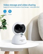 Kamera wewnętrzna z noktowizorem i alarmem Xiaovv Q2