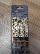 Łańcuch 10s + spinka nowy złoty