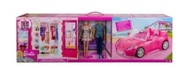 Nowy zestaw lalki Barbie, Ken, auto Barbie, szafa