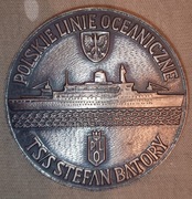 Medal TS/S Stefan Batory Polskie Linie Oceaniczne 