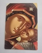 Magnes na lodówkę IKONA Matka Boska z Dzieciątkiem Jezus(28) 