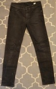 Czarne jeansy slim Reserved roz. 30/32