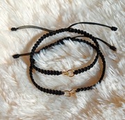 Bransoletki dla par obrączki złote damska męska on ona