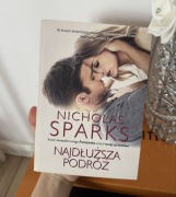 Najdłuższa podróż książka Nicholas Sparks
