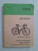 Instrukcja obsługi rowerów Predom Romet Oryginał PRL