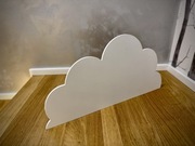 Chmura chmurka ozdoba malowana dekoracja do ścianki stojąca podpórka