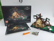 LEGO Star Wars 75330 Diorama: Szkolenie Jedi na Dagobah