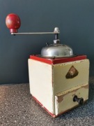 Drewnianych Stary Młynek do kawy DIENES PE DE . Vintage, PRL, zabytek