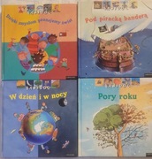 Zestaw 5 książek Baw/doc. Dzięki zmysłom poznajemy świat W dzień i w nocy 