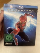Zestaw filmów Blu-ray Spiderman Trylogia 4 płyty