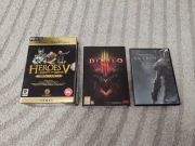 Zestaw PC Heroes V Złota Edycja + Diablo 3 + Soundtrack Skyrim 