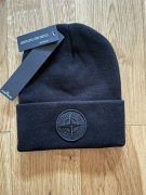 Nowa czarna czapka Stoneisland