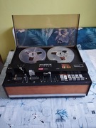 Magnetofon szpulowy PRL, Unitra ZK246 obudowa górna M2405S, nowa głowica