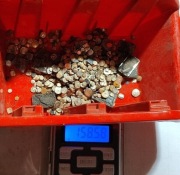 Styki srebrne odzysk 158 gram