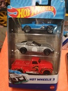 Hot Wheels 3 pak resorki autka nowe 