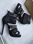 Reserved sandałki na szpilce 36