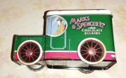 Samochód blaszany Marks&Spencer bez czekoladek
