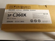 Toner Ricoh SP C360X Yellow ORYGINAŁ