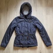 Naketano damska kurtka rozmiar S Granatowa Parka Vintage