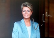Karin Keller-Sutter - prezydent Szwajcarii - autograf  