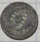 #2895 Niemcy - Bawaria 1 krajcar 1753 srebro