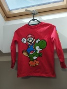 Śliczna bluzka chłopięca Super Mario, Next, 116 cm. NOWA