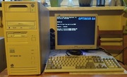 Retro Kolekcjonerski zestaw Optimus 5P90 Win98SE Stan IDEALNY dla Hobbysty!