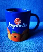 Kolekcjonerski kubek marki Zott Jogobella z brzoskwiniami