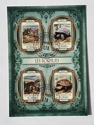 (795) blok z żółwiami 