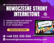 Nowoczesne Strony Internetowe WWW | Strona WordPress + Opieka | Informatyk