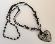 Naszyjnik z wisiorem ze szkła weneckiego