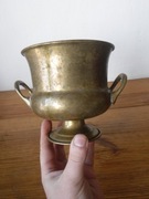 Stara osłonka pojemnik mosiężny ZOBACZ