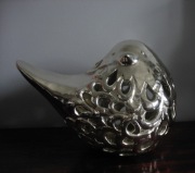 Duży Ptaszek - srebrny kolor