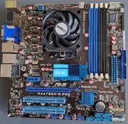 M4A785D-M PRO, Athlon II x2 240, chłodzenie