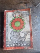 Książka nut Rawia piosenek o Warszawie 