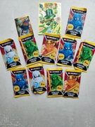 Karty LEGO NINJAGO Seria 9 DRAGONS RISING x10 Saszetek + dadatki