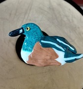 Magnes na lodówkę handmade Ptak Dzika Kaczka