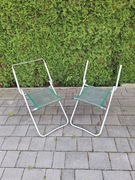 2 Krzesełka wędkarskie składane