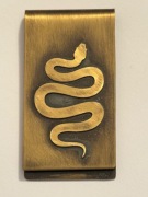 Wąż. Klips do banknotów - kolekcjonerski Gyges 