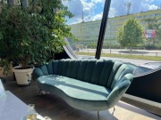 Ekskluzywna sofa WESTWING zielona