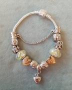 Nowa bransoletka modułowa koraliki beads charms