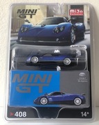 Mini GT Pagani Zonda F Blu Argentina #408