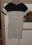 Letnia__ bawełniana sukienka w paski MEGI roz. M/L__