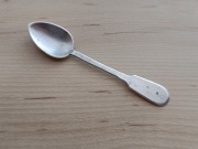 ŁYŻECZKA DO SOLI PIEPRZU SREBRO PRÓBA 84 CARSKA ROSJA 1899-1908r