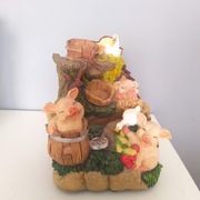 Farm House duża figurka dom wiejski farma cudna świnki vintage kolekcja